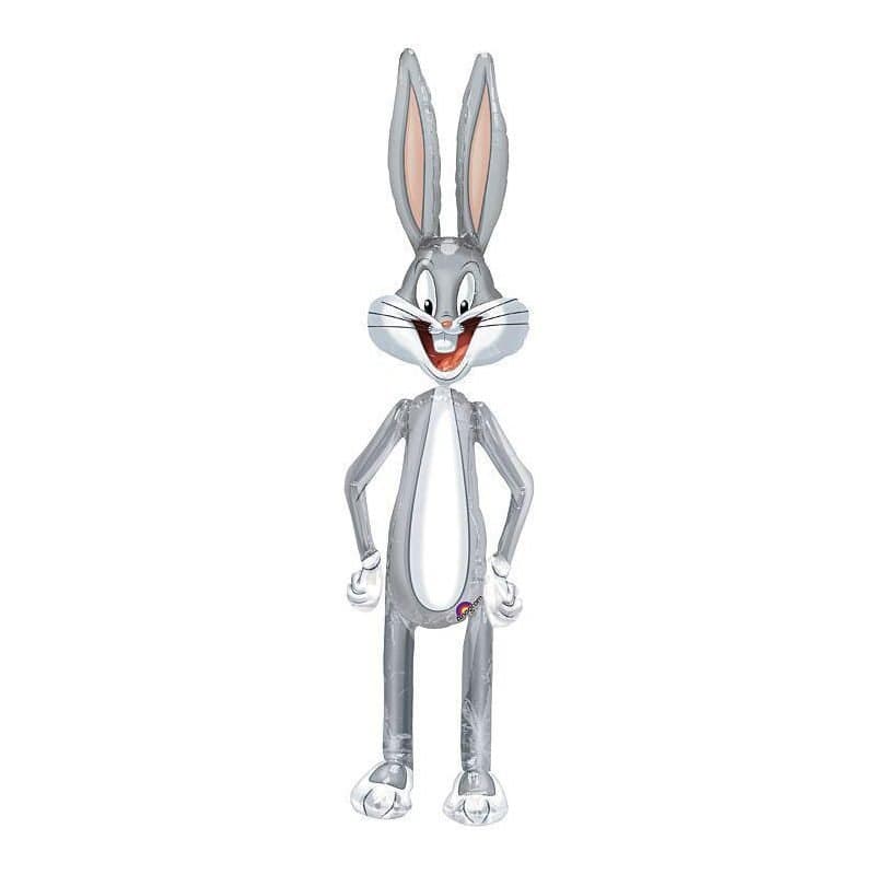 82" Foil Airwalker - Bugs Bunny, Super Shape