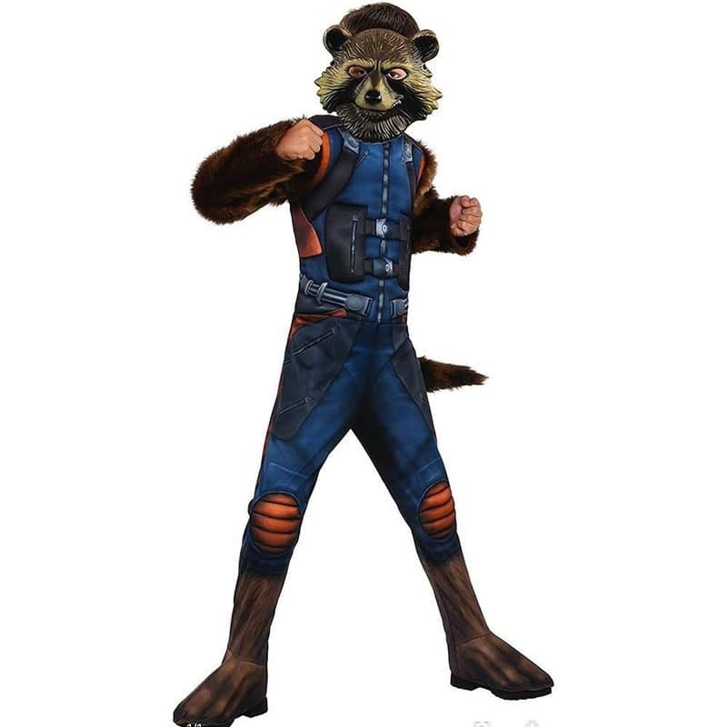 84 / Rocket Racoon - Kids Costume (Medium, 5-7 Years)