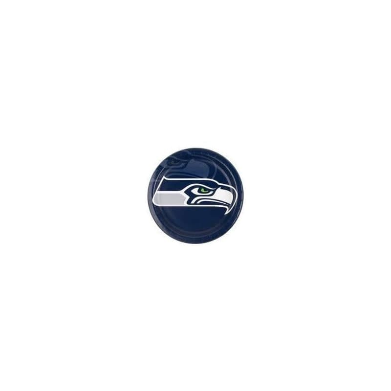 9" Seattle Seahawks Paper Plate 8 pk