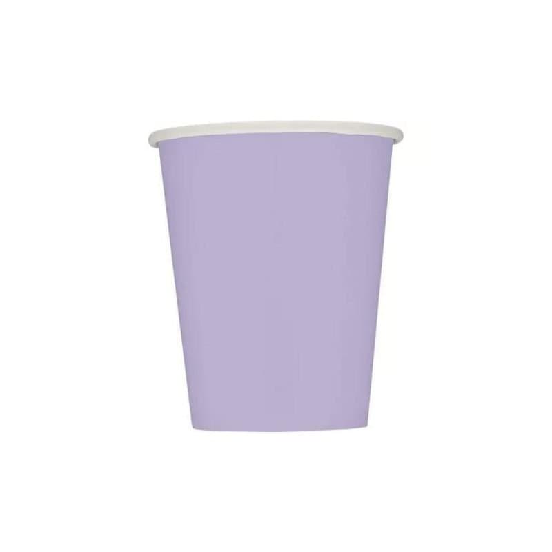 9oz Lavender paper cups 14 ct