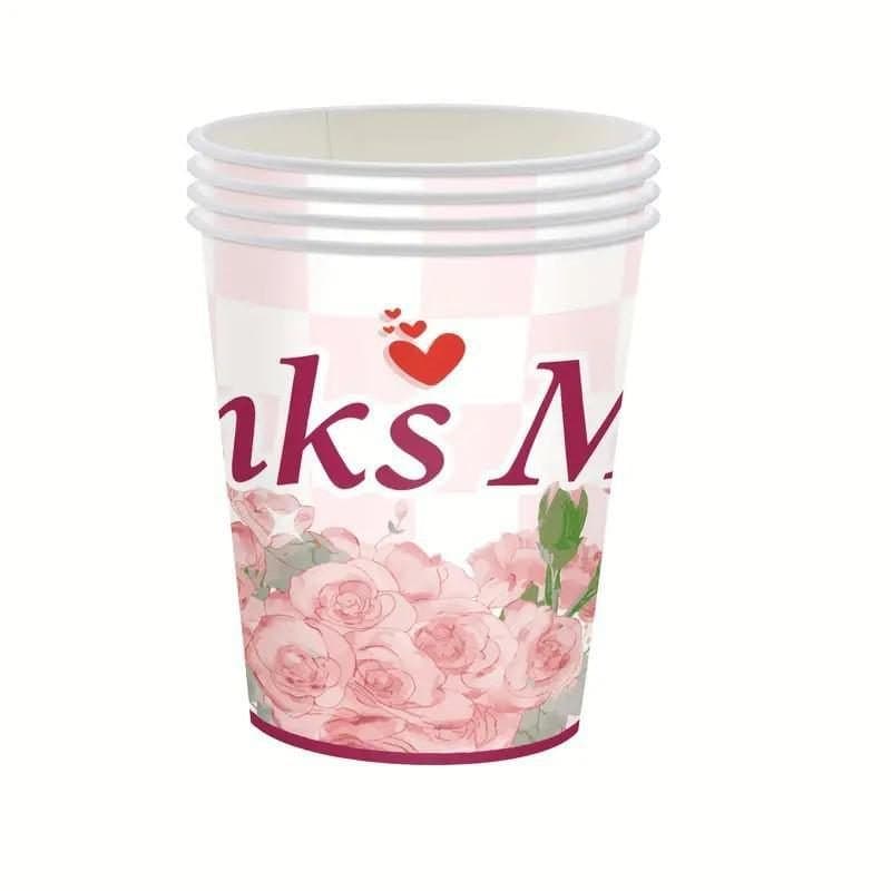 9oz Mothers Day Roses Cups 8ct