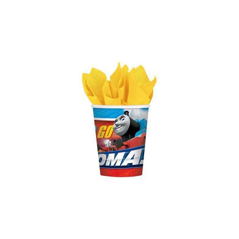 9oz THOMAS ALL ABOARD Paper Cups 8ct
