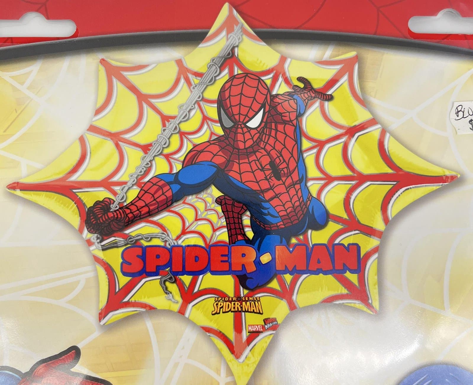 35" Foil Balloon - Spider Sense Spider-man, Super Shape, 29" x 35"