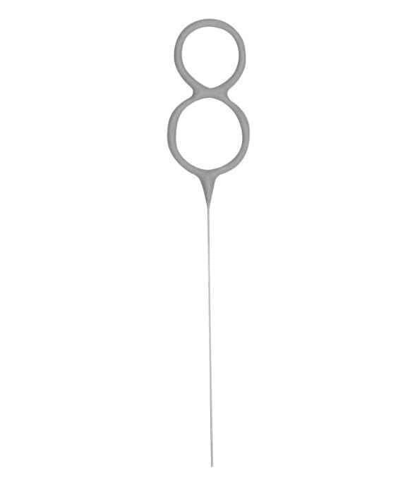 Numeral Sparkler - #8