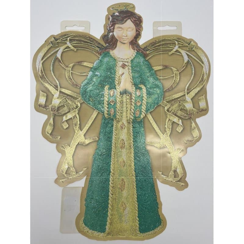 Angel - Christmas Decoration Print, 1pc, 14.8"x11.5"