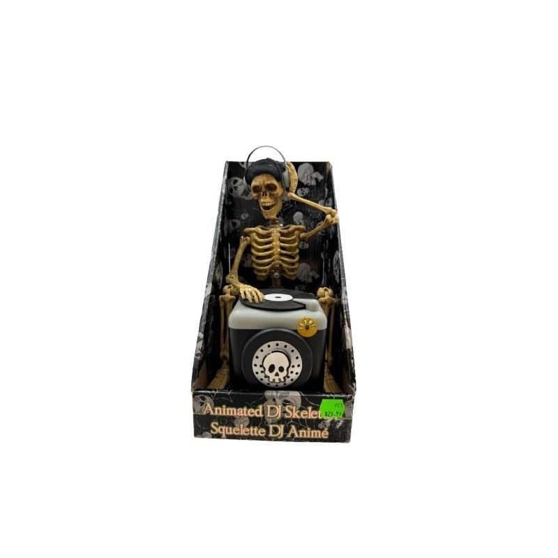Animated DJ Skeleton