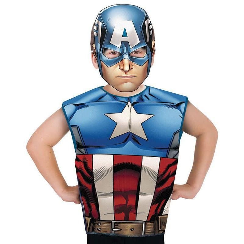 Avengers Vest and Mask Cutouts Small (3-6)
