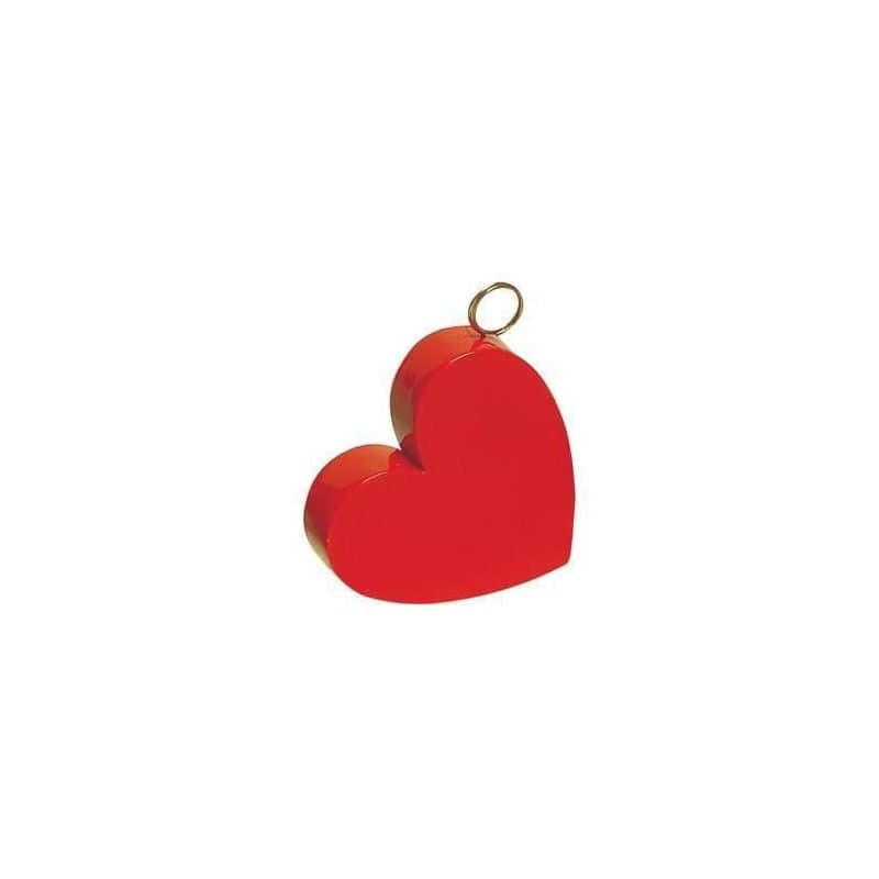 Balloon Weight - Red Heart Plastic