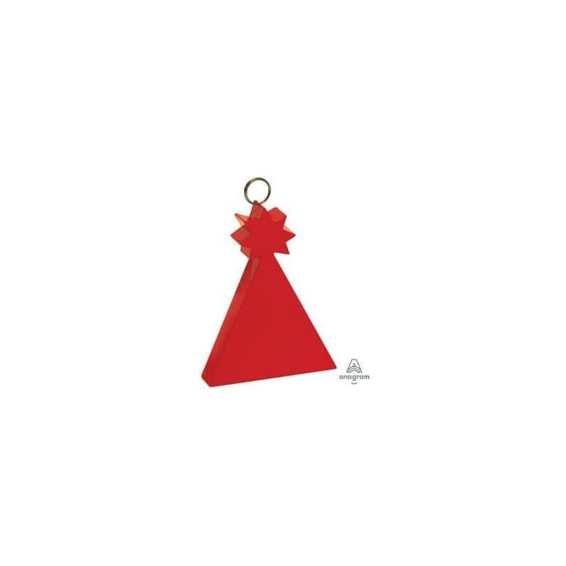 Balloon Weight - Red Party Hat
