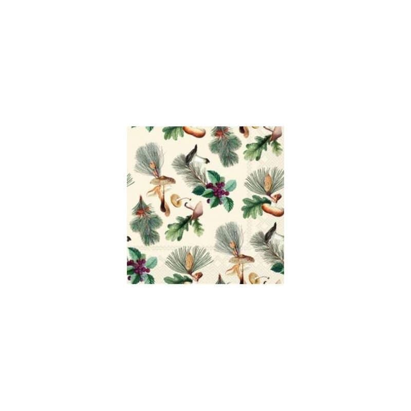 Beverage Napkins - Autumn Joy Cream 20ct
