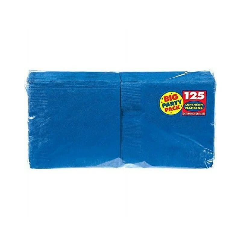 Beverage Napkins - Bright Royal Blue 125ct