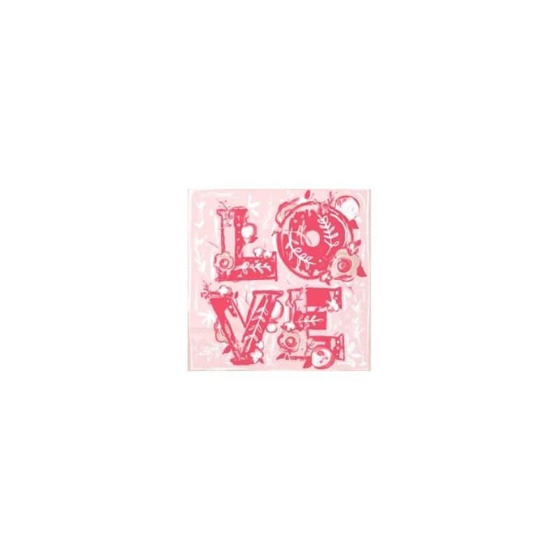 Beverage Napkins - Floral Love 20ct