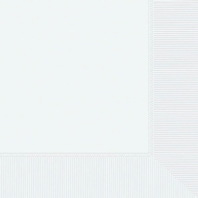 Beverage Napkins Frosty White 40ct