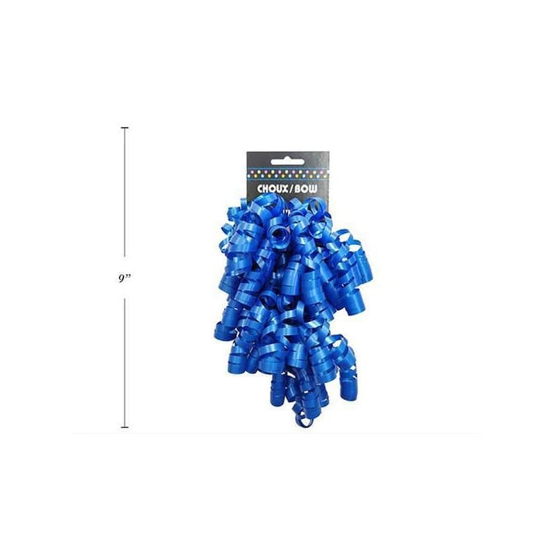 Bow - Curly Bows Blue, 2 sets