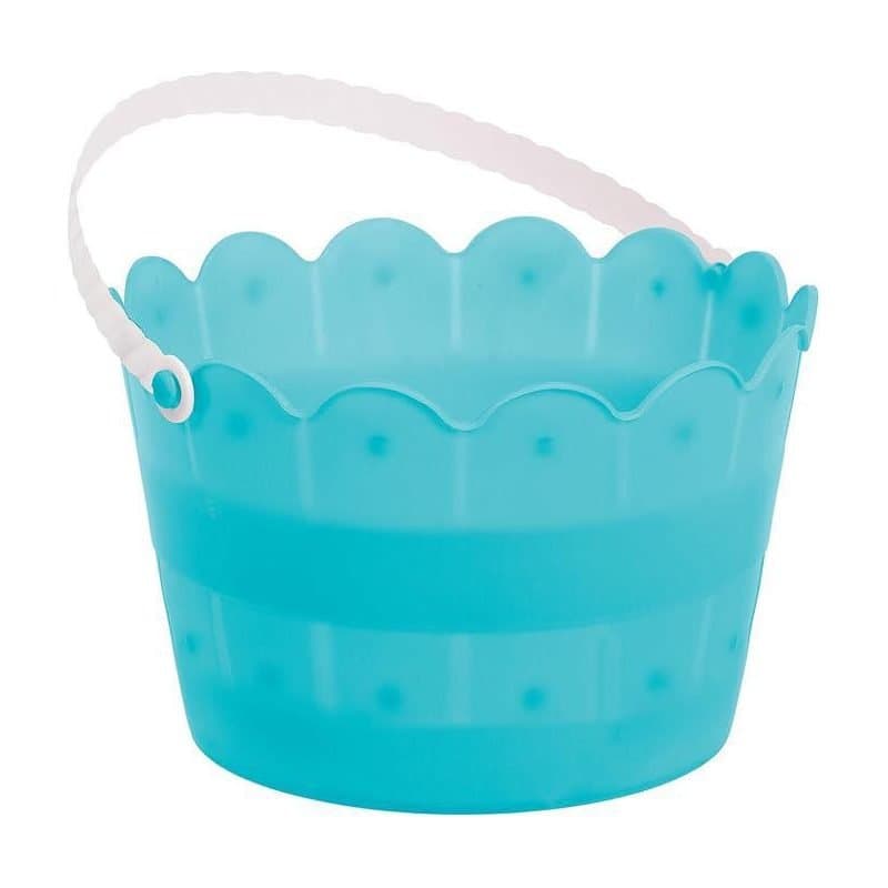 Bucket - Blue Backet, 5"x6"