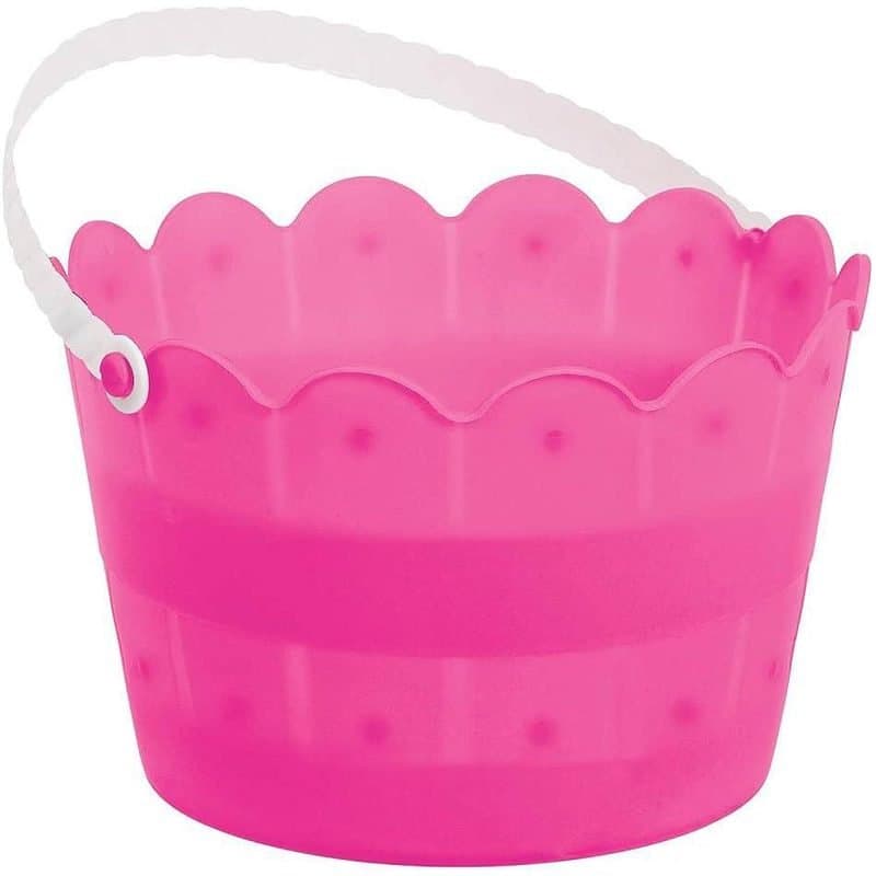 Bucket - Pink Backet, 5"x6"