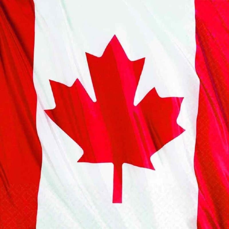 Canada Flag Lunch Napkins 20ct