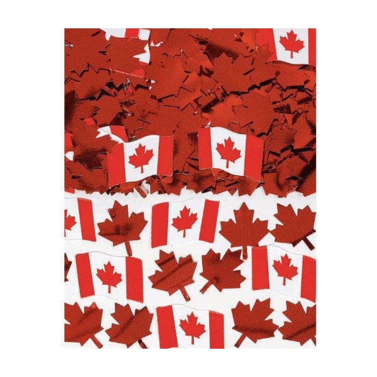 Canadian Flag Confetti
