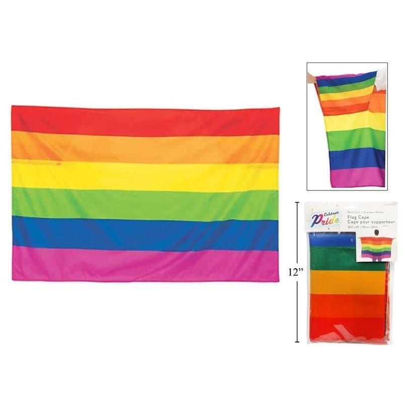 Celebrate Pride Flag Cape
