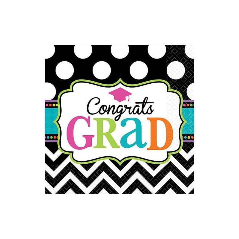 Congrats Grad - Dream Big Lunch Napkins 125ct