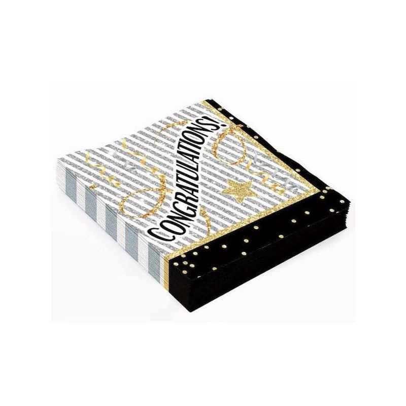 Congratulations Lunch Napkins 16ct