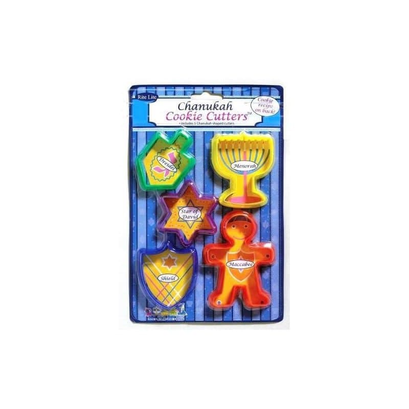 Cookie Cutters - Chanukah Cookie Cutters 5ct