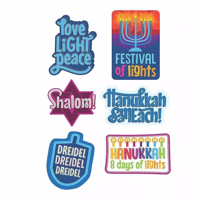 Cutouts - Hanukkah Cutouts 6ct