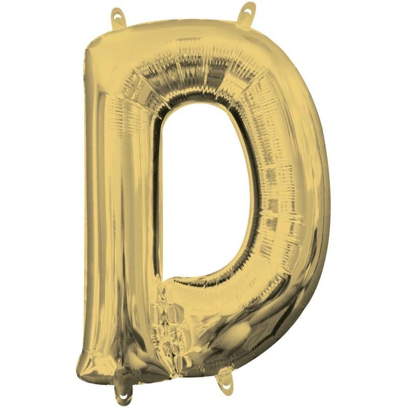 "D" 34" SS Gold Foil