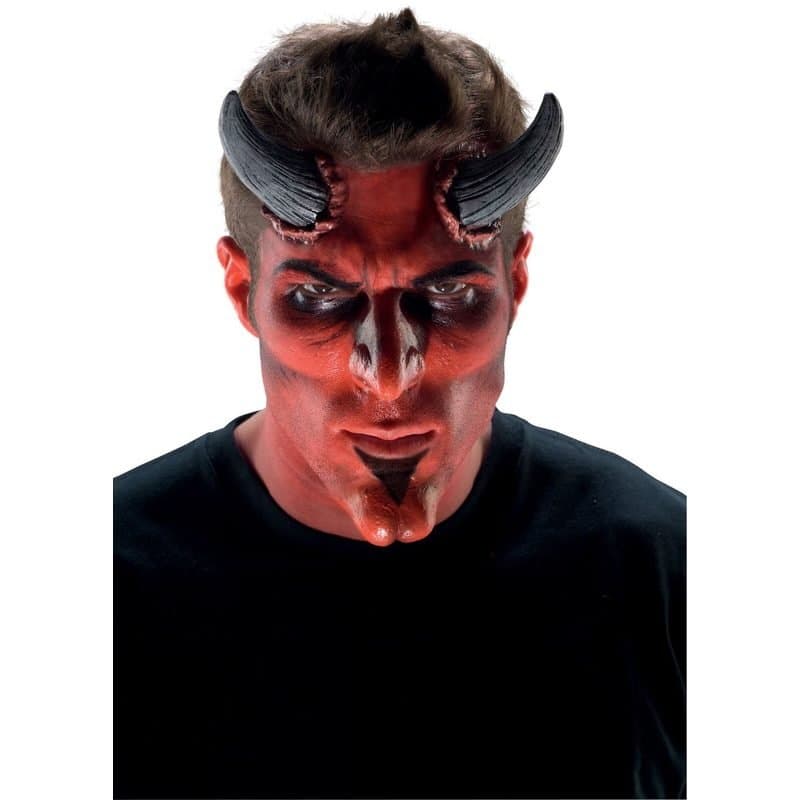 Devil Set Theatrical Effects - Nose & Chin Red Latex