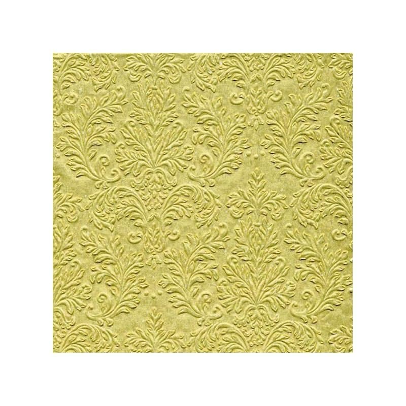 Dinner Napkins 16ct Cameo Uni Gold