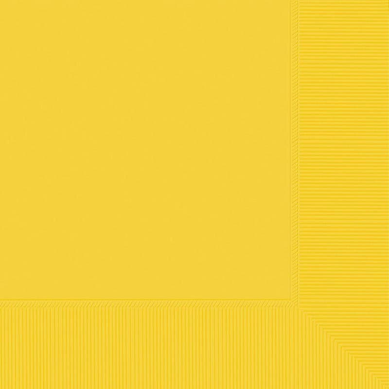 Dinner Napkins Sunshine Yellow 40ct