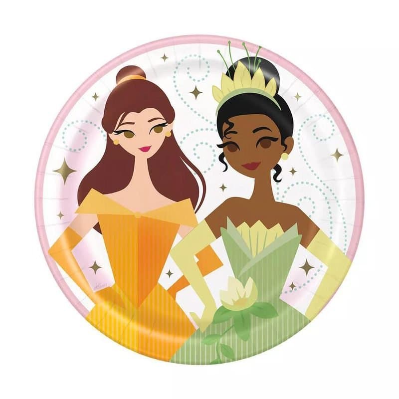 Disney Princess 7" Paper Plates 8ct