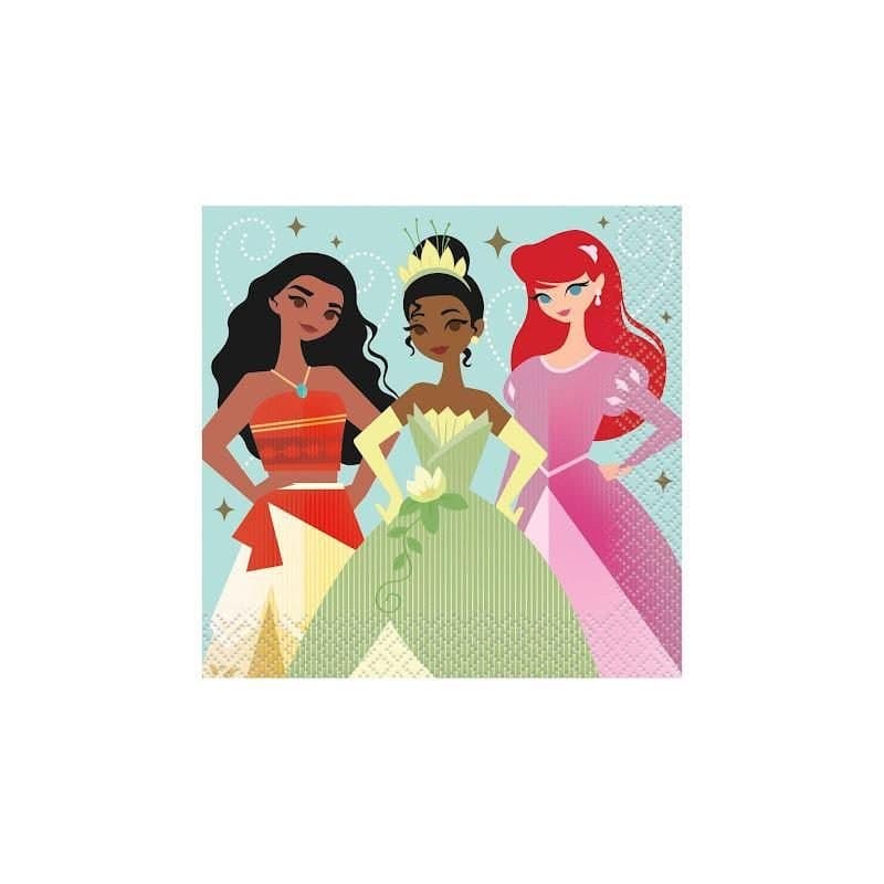 Disney Princess Beverage Napkins 16ct
