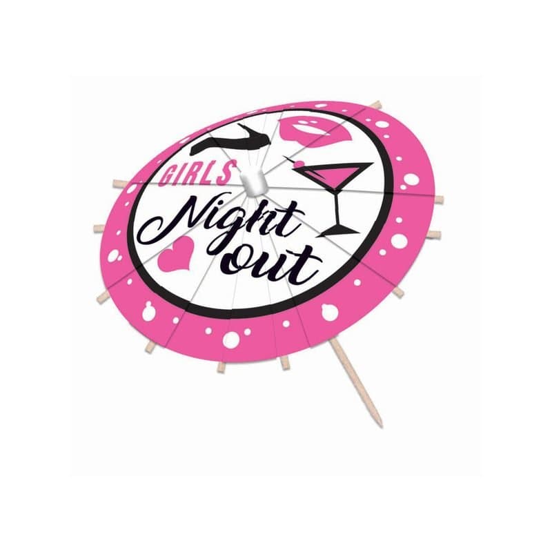 Drink Girls Night Out Umbrellas 12ct