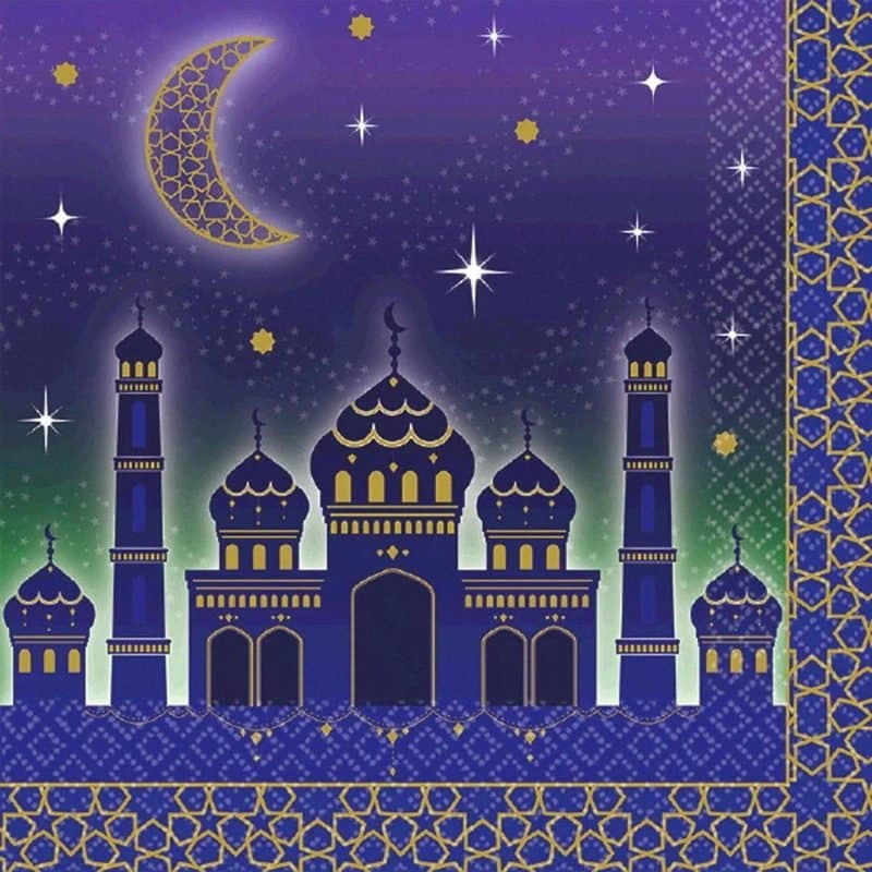 Eid Celebration Lunch Napkins 16ct