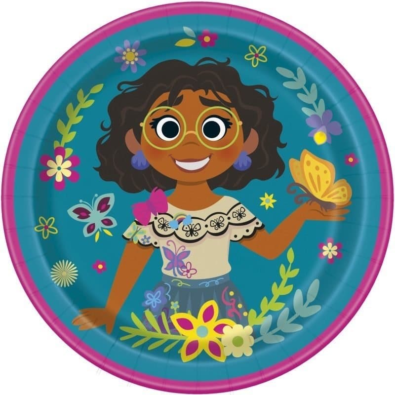 Encanto 7" Paper Plates 8ct