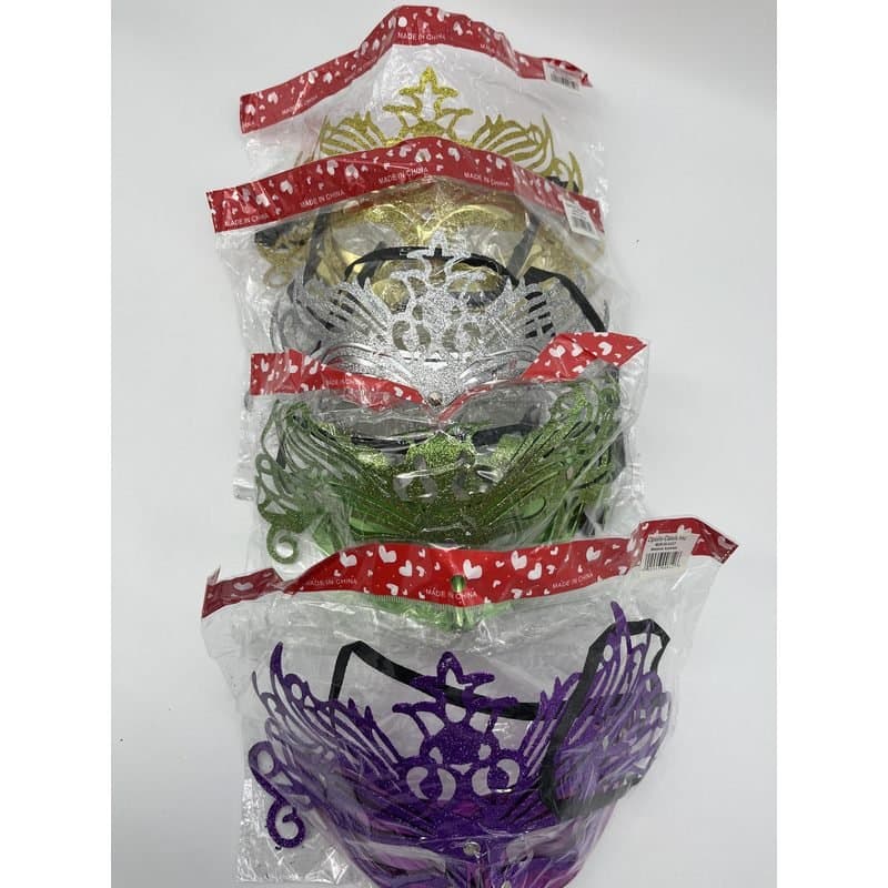 Eye Mask - Blue/Green/Silver/Pink/Gold