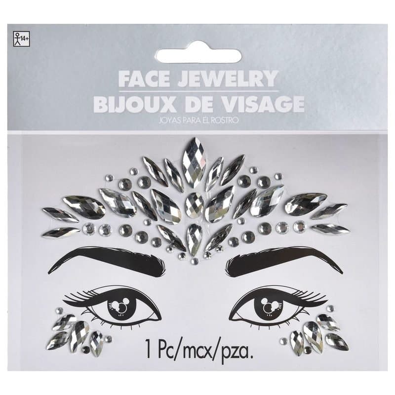 Face Jewels Silver