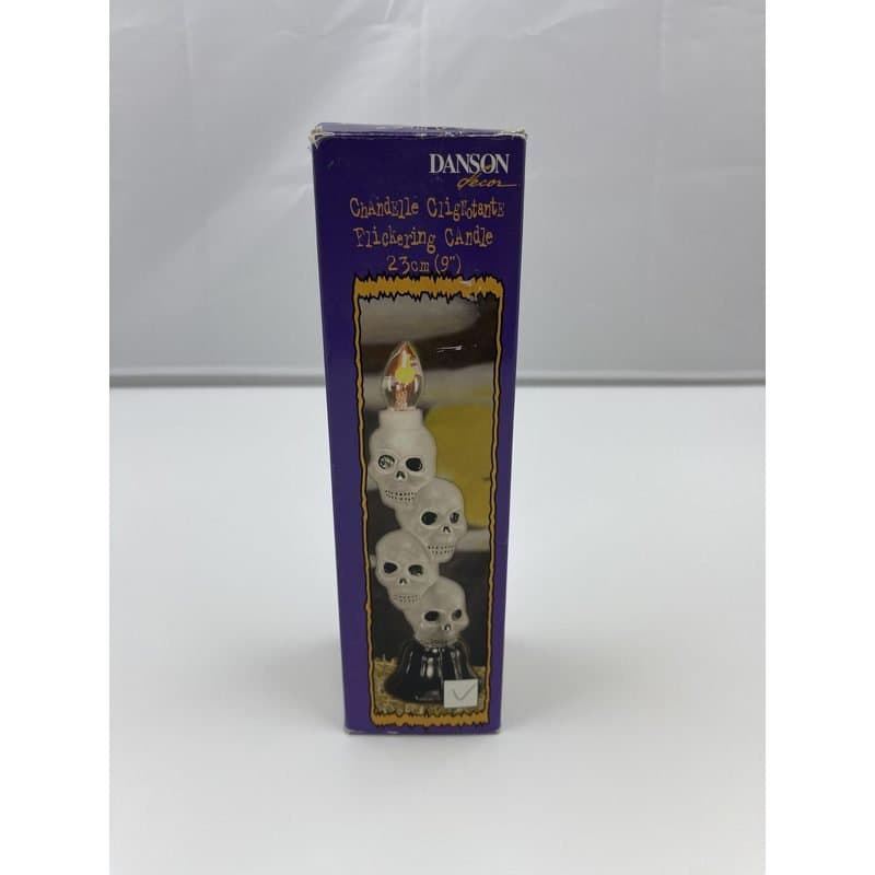 Flickering Candle Halloween Decoration