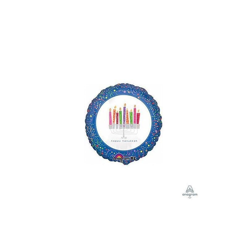 Foil Balloon - 18" Happy Hanukkah Foil