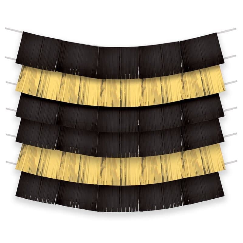 Foil Decorating Backdrop - Black