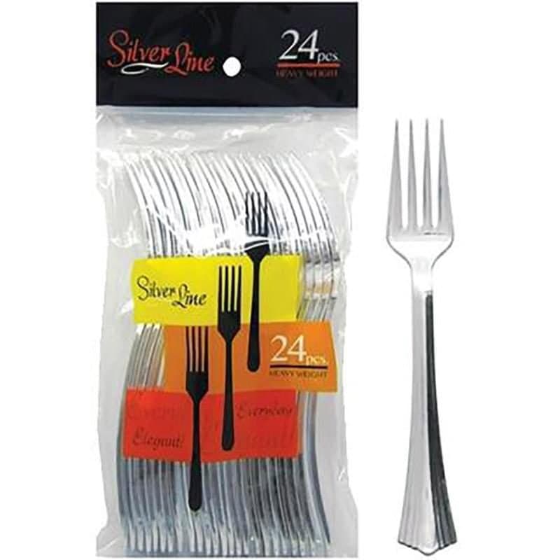 Forks Heavy Weight Silver 24ct