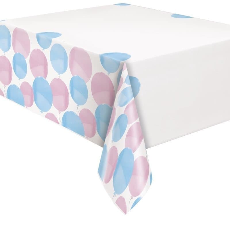 Gender Reveal Plastic Tablecover