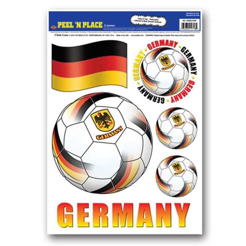Germany Peel & Place Stickers