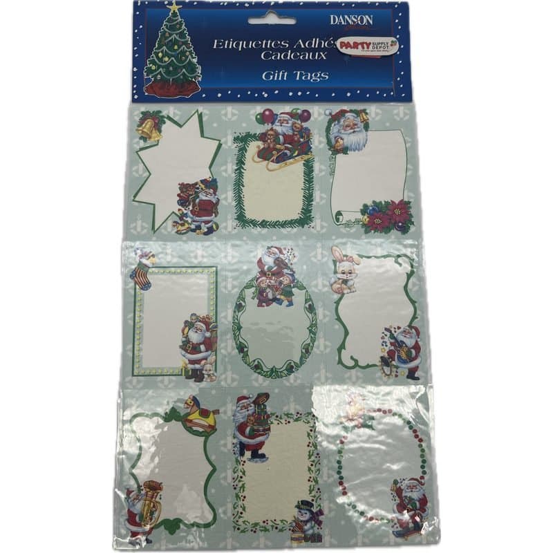 Gift Tags - Christmass, 9pcs