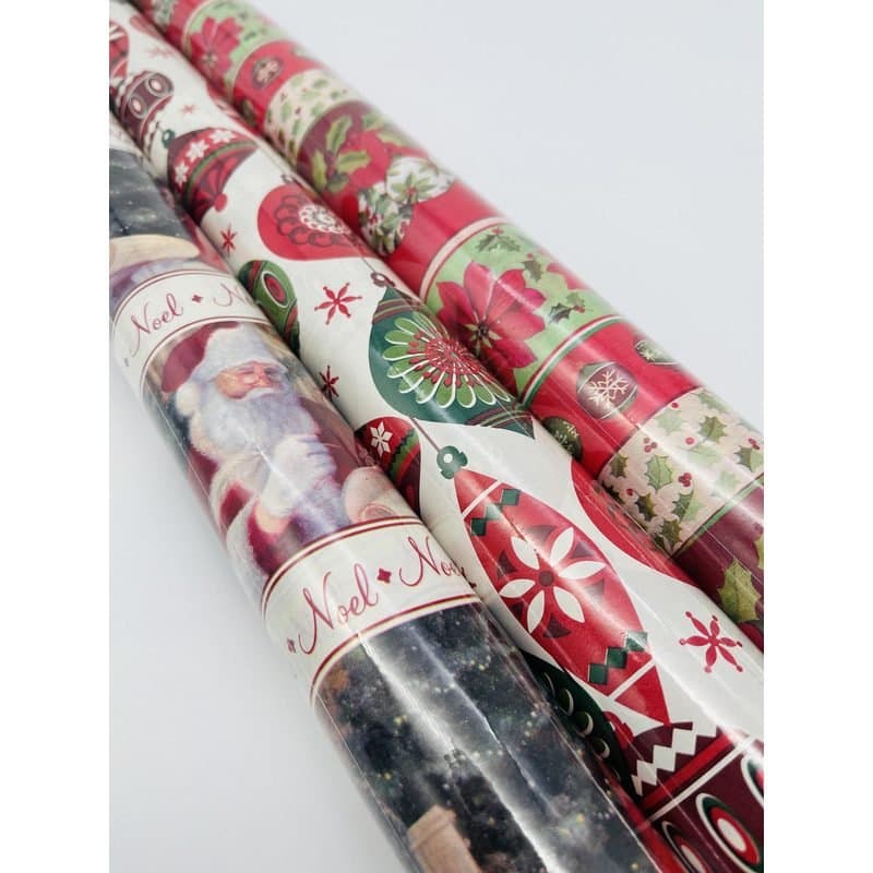 Gift Wrap - Christmas Celebration, 16ft x 30in - Noel