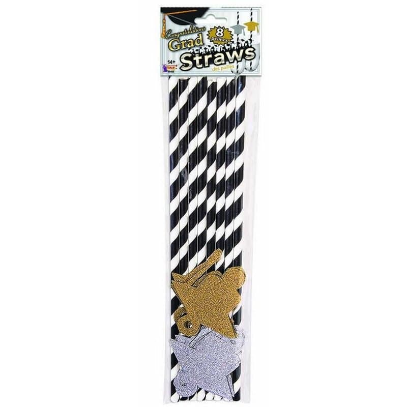 Grad Straws 8ct