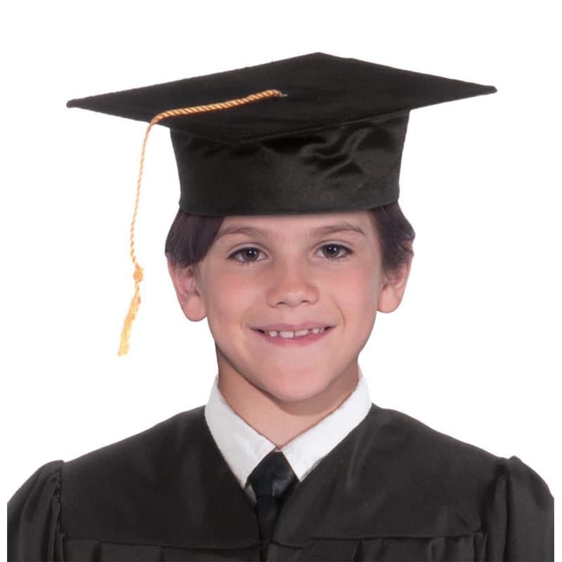 Graduation Cap Satin Child 6+