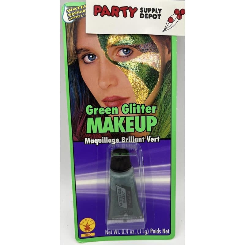 Green Glitter Mackup