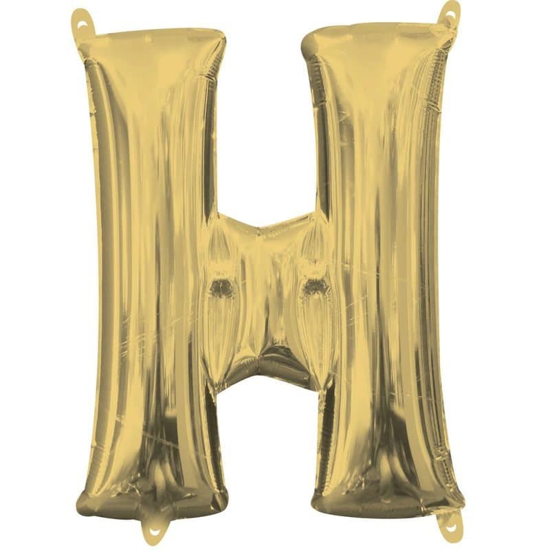 "H" 34" SS Gold Foil